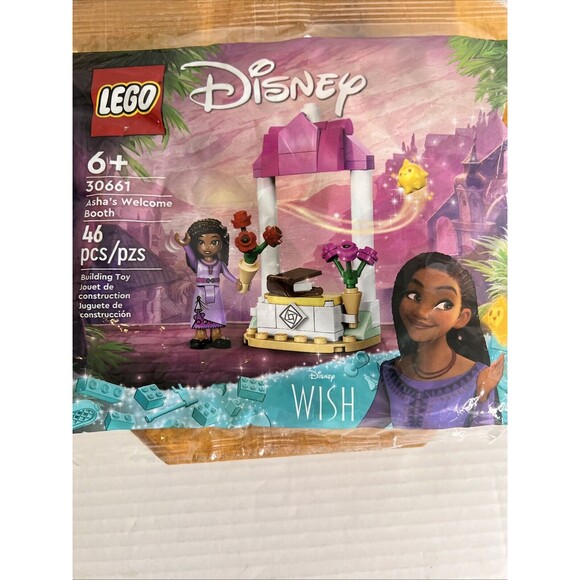 NEW LEGO Disney Princess Asha's Welcome Booth Set‎ 30661, New Sealed Lot of 3 - Picture 1 of 8